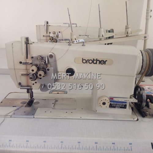 Brother BT2-B875 5 İptalli Büyük Mekik Mekanik Çift İğne Makinesi