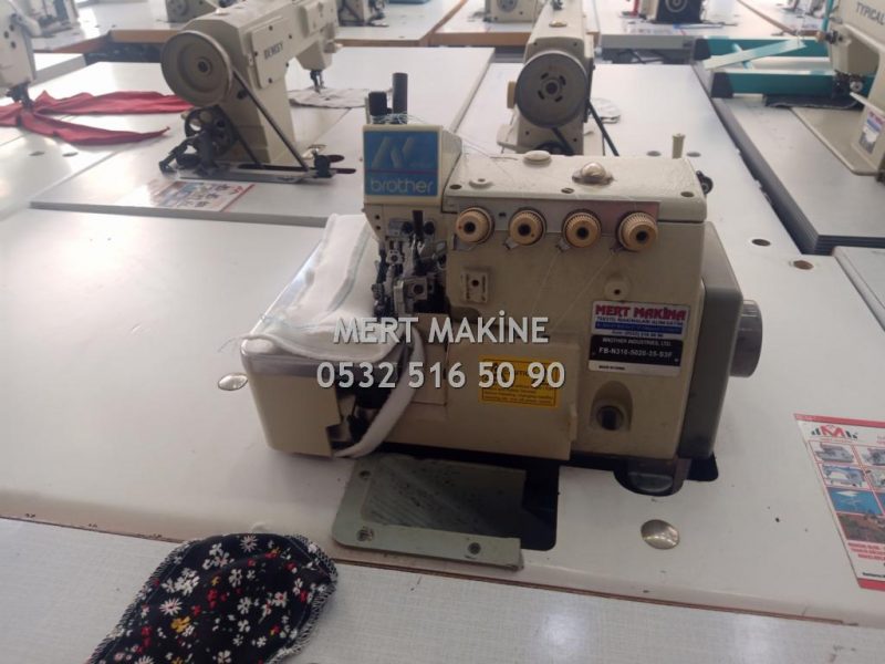 Brother FB-N210-W020-35 S3F 4 İplik Overlok Makinesi